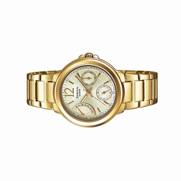 Shop for Casio SHE-3804GD-9AUDR Stylish Women's Analog Wrist Watch - Image 2