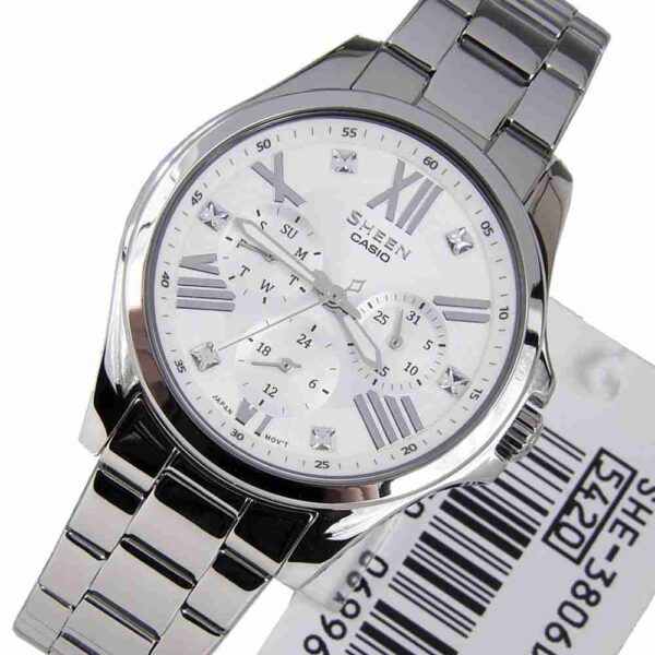 Shop for Casio SHE-3806D-7AUDR Stylish Women's Analog Wrist Watch - Image 4