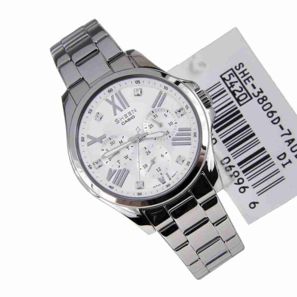Shop for Casio SHE-3806D-7AUDR Stylish Women's Analog Wrist Watch - Image 5