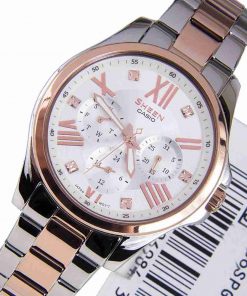 Shop for Casio SHE-3806SPG-7AUDR Stylish Women's Analog Wrist Watch - Image 5