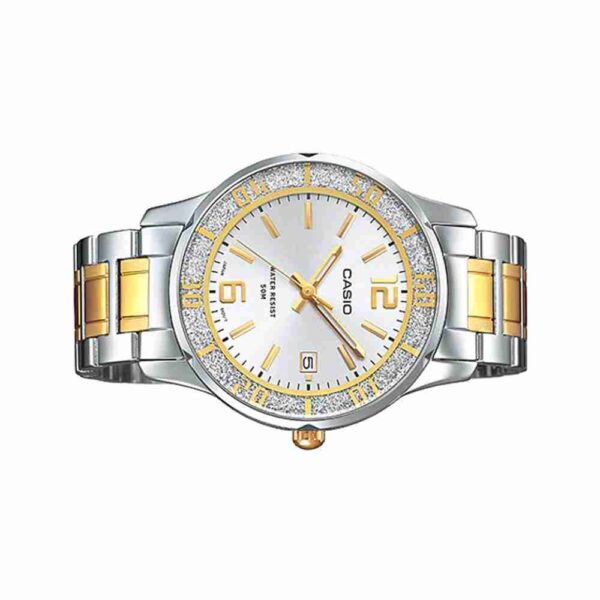 Alternative view of Casio LTP-1359SG-7AV Silver & Golden Stylish Ladies Watch