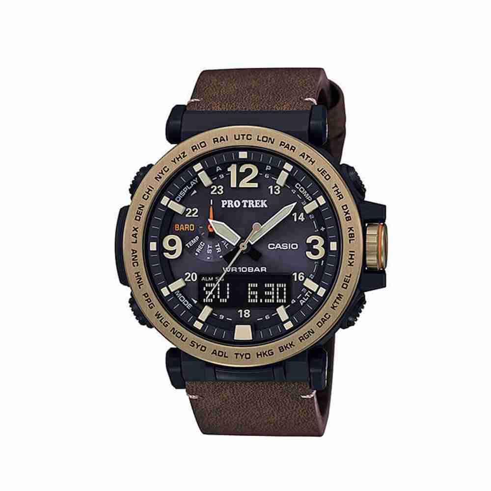 Shop for Casio Protrek PRG-600YL-5DR Triple Sensor Stylish Wrist Watch ...