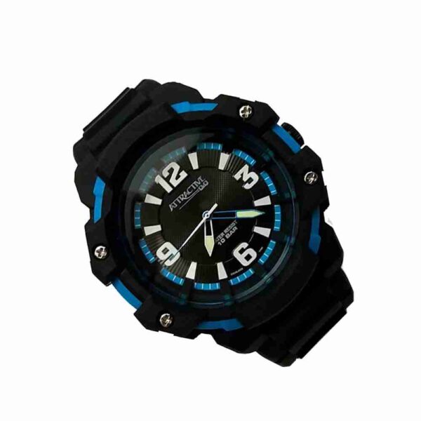 Q&Q DJ06J002 Stylish Analog Black Color Wrist Watch for Men - Image 4