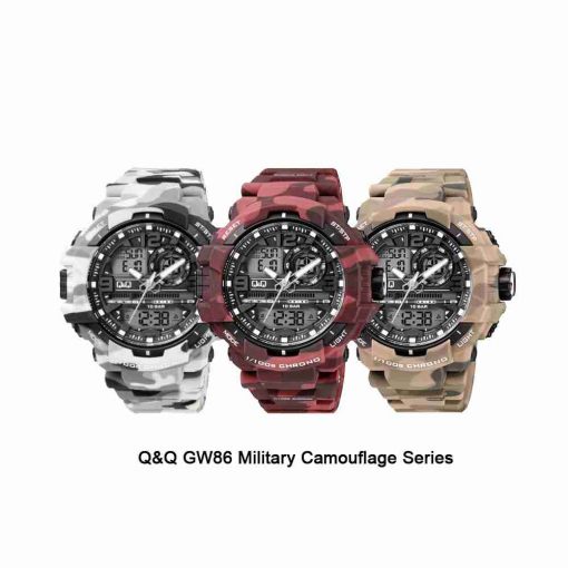 Q&Q GW86 Military Camouflage Series