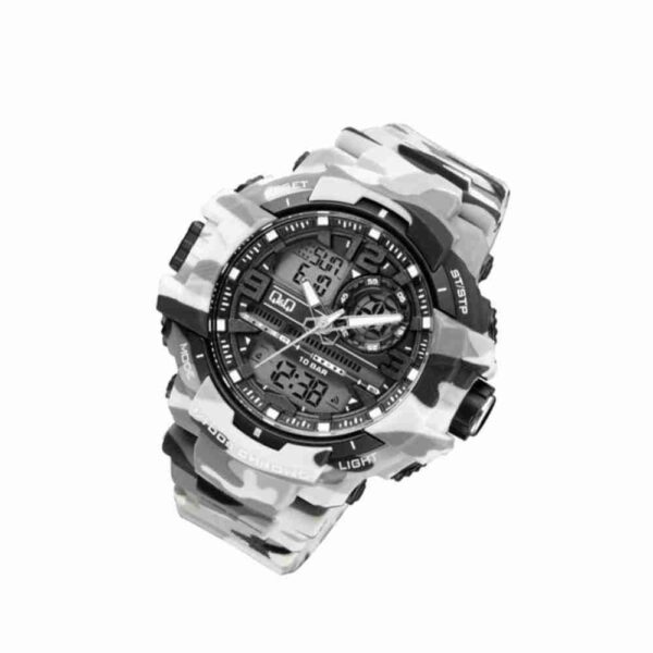 Q&Q GW86J006 Citizen Camouflage Series Commando Style Wrist Watch - Image 2