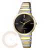 Q&Q f553j402 ladies bracelet gift watch in black dial