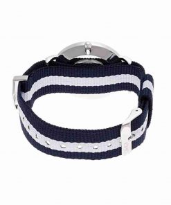 Shop for Q&Q Q974J331 Nylon Strap Stylish Analog Wrist Watch - Image 3