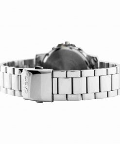 Casio MTP-E313D-2B2VDF Stainless Steel Strap Men's Wrist Watch - Image 4