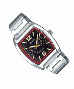 Casio MTP-E302D-1ADF Square Shape Chronograph Wrist Watch - Image 2