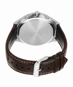 Casio MTP-E303L-7AVDF Chronograph Brown Genuine Leather Watch - Image 2