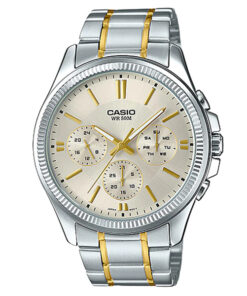 Casio Enticer Men Analog Silver Dial Men's Watch - MTP-1375SG-9AVDF