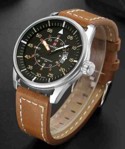Navy Force Sporty Analog Black Dial Wrist Watch - Image 2
