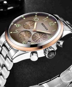 Benyar Executive Edition Brown Dial Chronograph Watch - Image 4