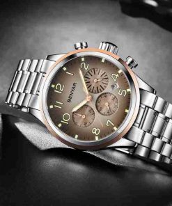Benyar Executive Edition Brown Dial Chronograph Watch - Image 6