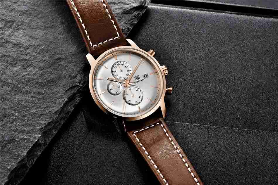 Benyar BY-5146M men's watch in chronograph dial