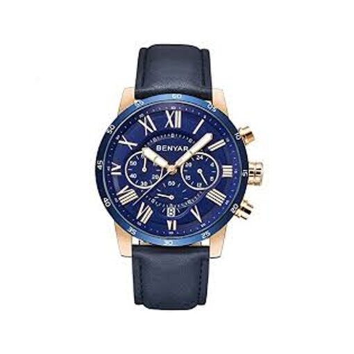 Benyar BY-5139M blue chronograph dial water proof mens watch