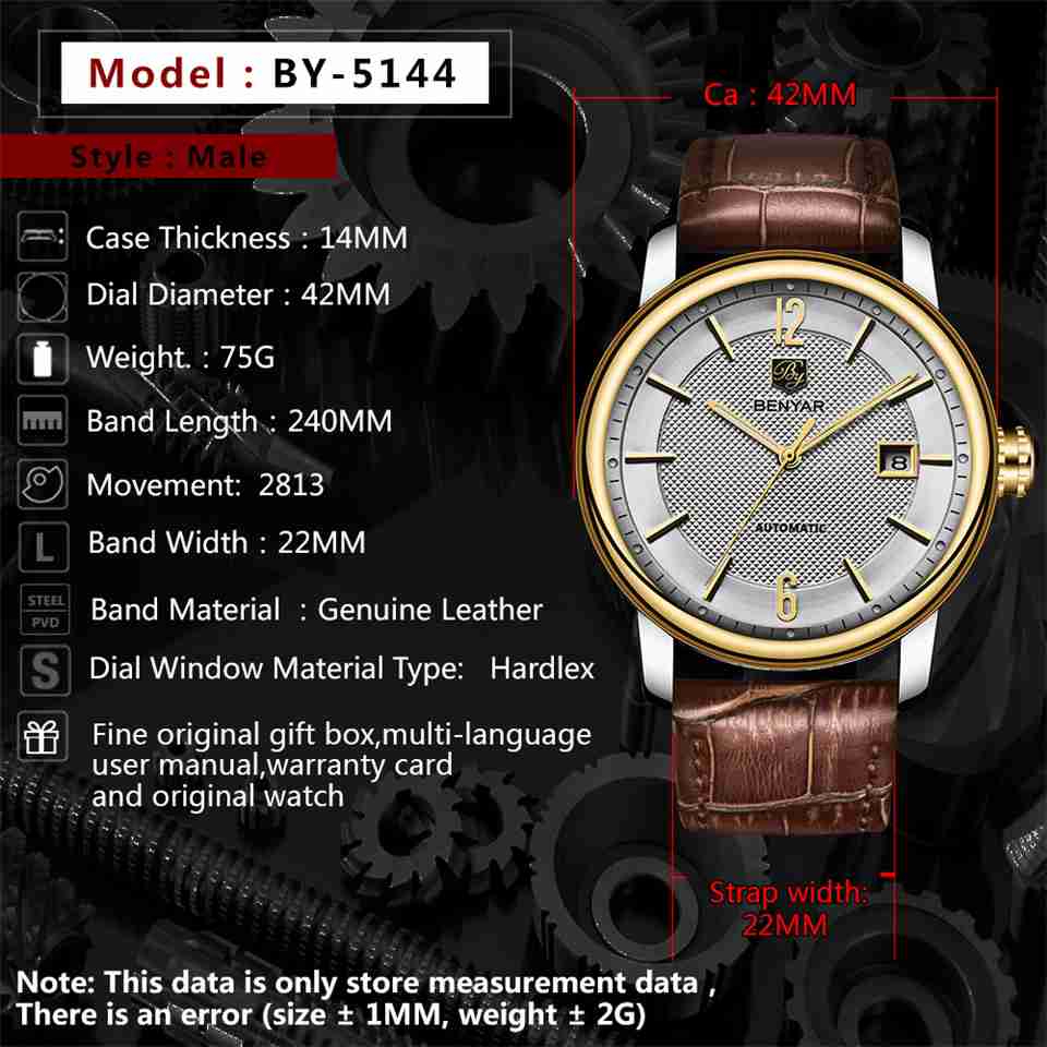 benyar-by5144-brown-leather-automatic