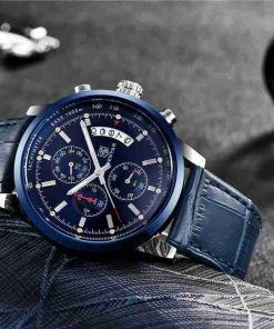 Benyar Blue Exclusive Date Chronograph Wrist Watch - Image 4