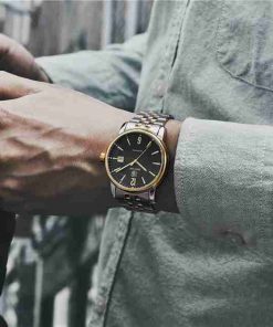Benyar Automatic Black Dial Stainless Steel Watch - Image 6