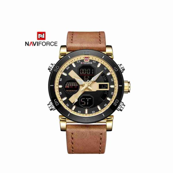 nf-9132-dual-time-black-golden-dial