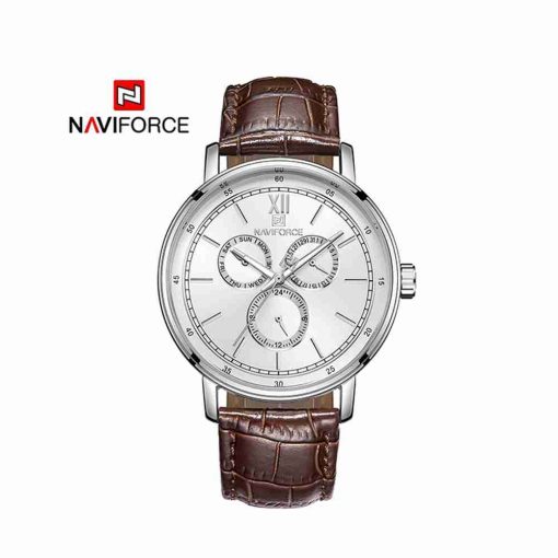 nf-3002-brown-leather-silver-chronograph-wc