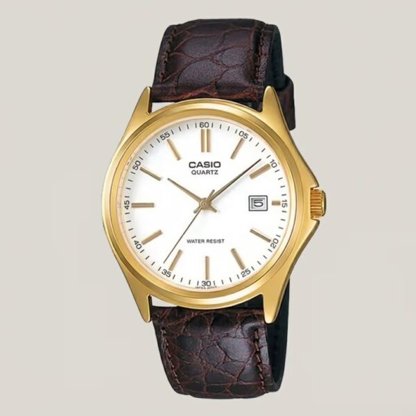 casio-mens-gold-tone-white-dial-brown-leather-date-watch.