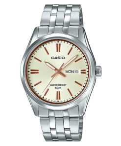 Casio MTP-1335D-9AV men's classic golden stainless steel wrist watch in Pakistan