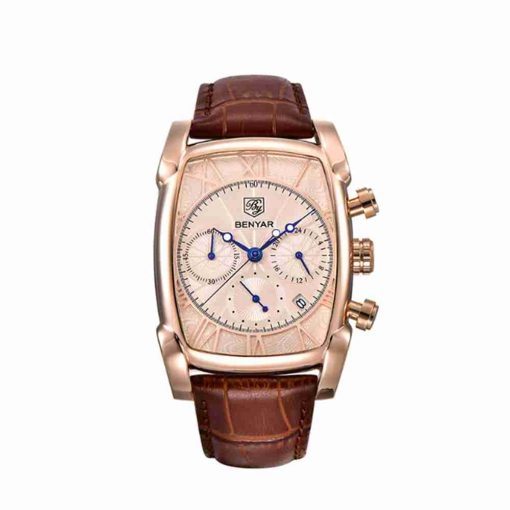 benyar-by-5113-Rosegold-square-chronograph