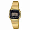 Casio la670wgad-1df Golden Chain Vintage Series Digital Wrist Watch with diamonds