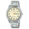 mtp-v006sg-9b casio gold ion plated roman dial men's wrist watch
