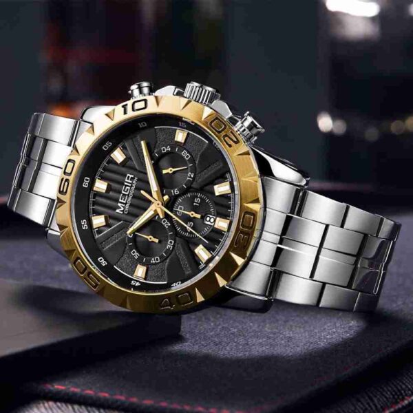 Magir Executive Style Chronograph Wrist Watch for Men - Image 3