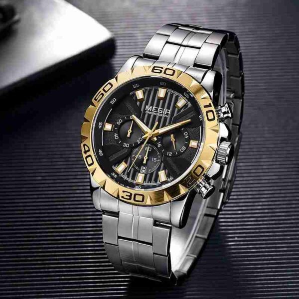 Magir Executive Style Chronograph Wrist Watch for Men - Image 4
