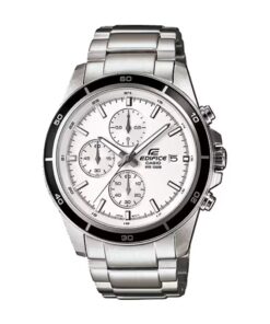 Casio Edifice EFR-526D-7AV White Dial Chronograph Wrist Watch