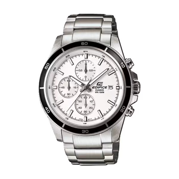 Casio Edifice EFR-526D-7AV White Dial Chronograph Wrist Watch