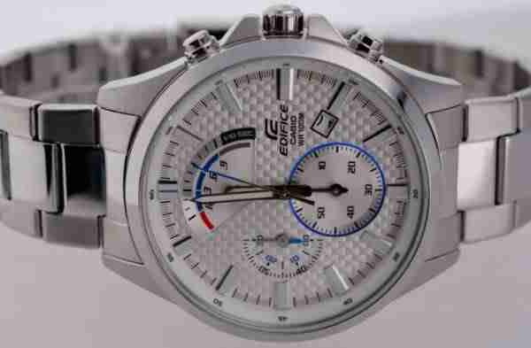 Casio Edifice EFV-530D-7AV Stylish White Dial Chronograph Watch - Image 3