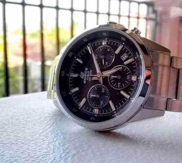 Casio Edifice EFR-527D-1AV Black Dial Chronograph Wrist Watch - Image 3