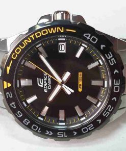 Casio Edifice EFV-120DB-1AV Silver Chain Chronograph Watch - Image 2