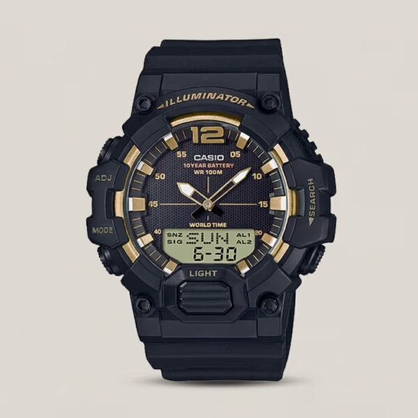 HDC-700-9av casio digital and analog stylish youth series sports wrist watch