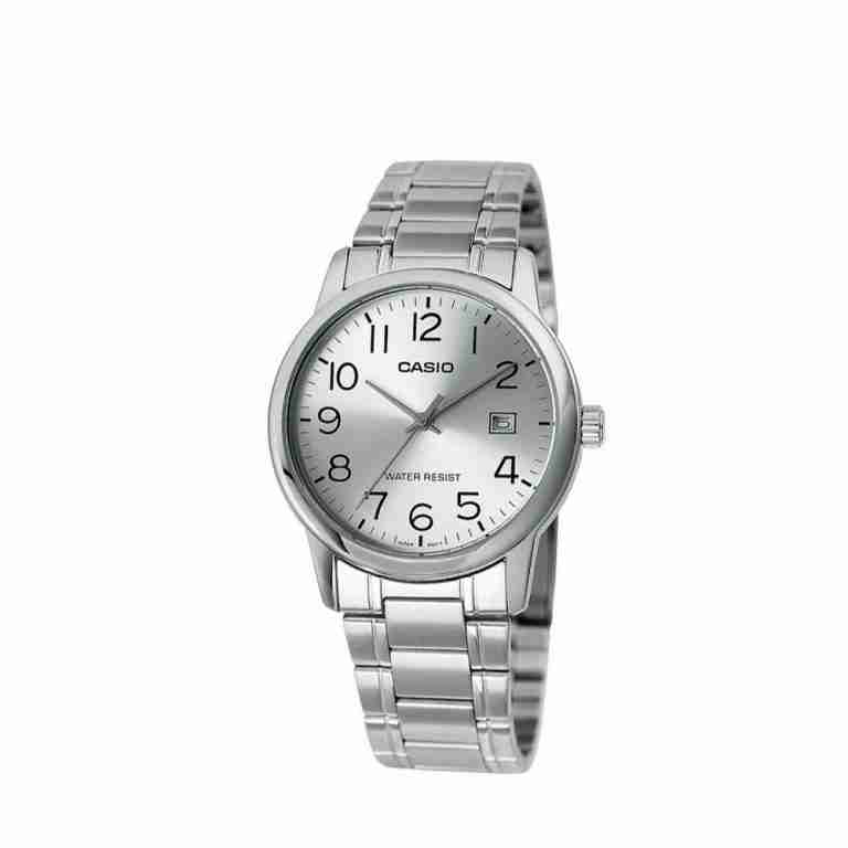 casio watch silver