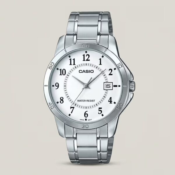 Watch Casio MTP-V004D-7B White Dial Stainless Steel