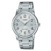 MTP-V002D-7B Silver Stainless Steel With Silver Dial men's Wrist Watch