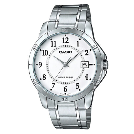 Watch Casio MTP-V004D-7B White Dial Stainless Steel