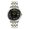 Citizen DZ0034-53E two tone stainless steel black numeric analog dial mens wrist watch