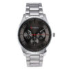 Curren 8282 Silver Stainless Steel Black Dial Analog Men's Gift Watch