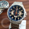 Curren 8363 Blue Dial Men's Chronograph Wrist Watch