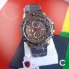 Kademan 9087 brown men's stainless steel chronograph gift watch