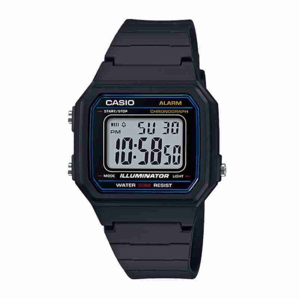 W-217H-1AV Casio Classic Square Digital Watch