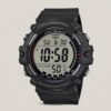 Casio AE-1500WH-1A big dial black strap men's digital watch