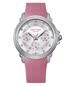 F1503R02 pink silicon strap ladies fashion wrist watch