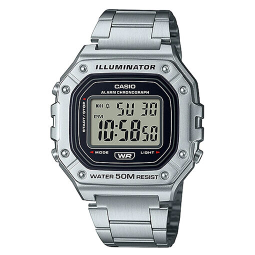 w-218hd-1av Casio Stainless Steel Digital Wrist watch